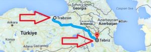 452 Deve Yükü, Trabzon-Tebriz Güzergahı